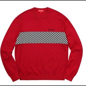 Supreme checker sweatshirt